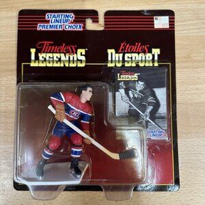 NHL Hockey Starting Lineup Maurice Richard Timeless Legends Figure w/ Card